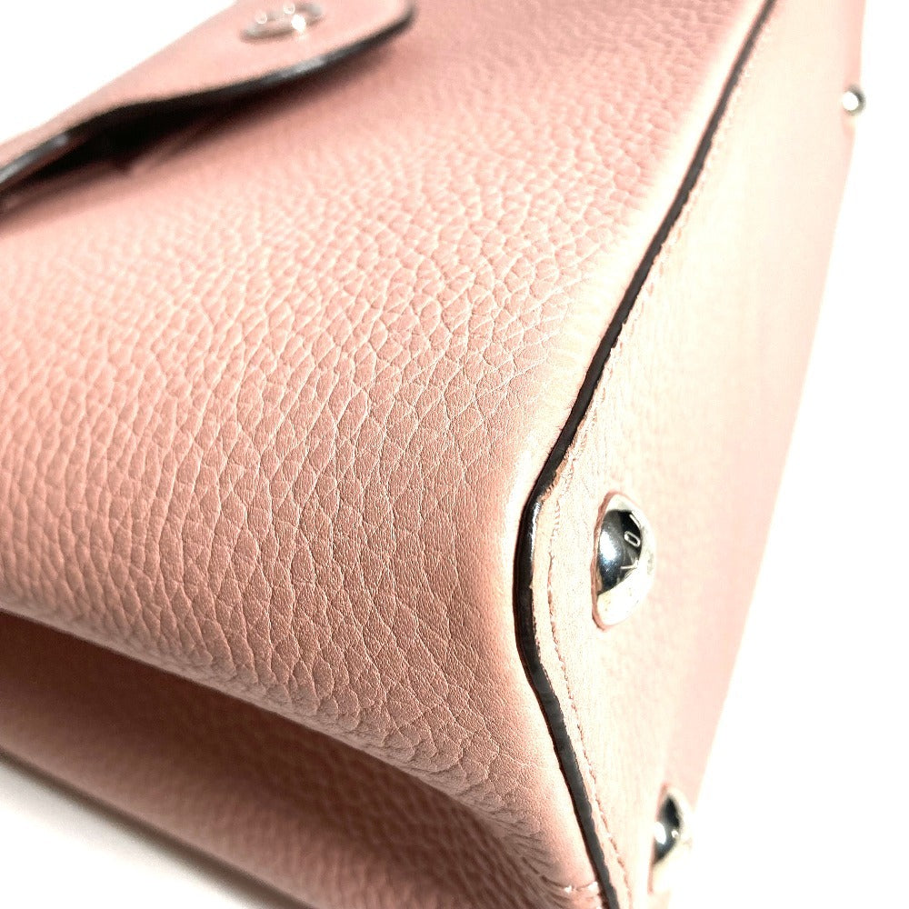 LOUIS VUITTON M42258 Capucines PM Tote Bag, Taurillon Leather Handbag, Magnolia Pink