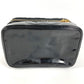 CHANEL Vanity Bag with Mirror, CC Coco Mark Logo, Horizontal Pouch, Makeup Pouch, Cosmetic Pouch, Handbag, Patent Leather, Women's, Black