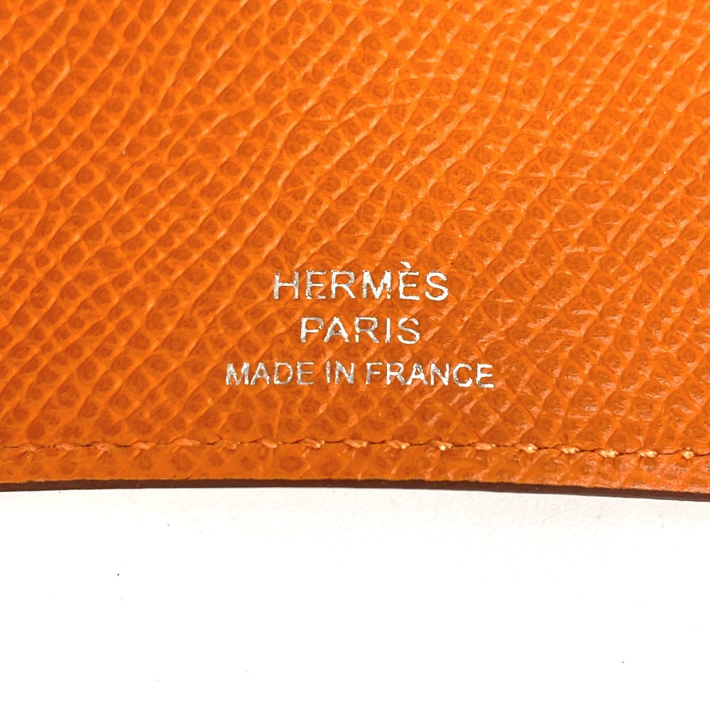 HERMES Ｈロゴ ベアン 4連 4P 鍵 キーケース エプソン ユニセックス オレンジ