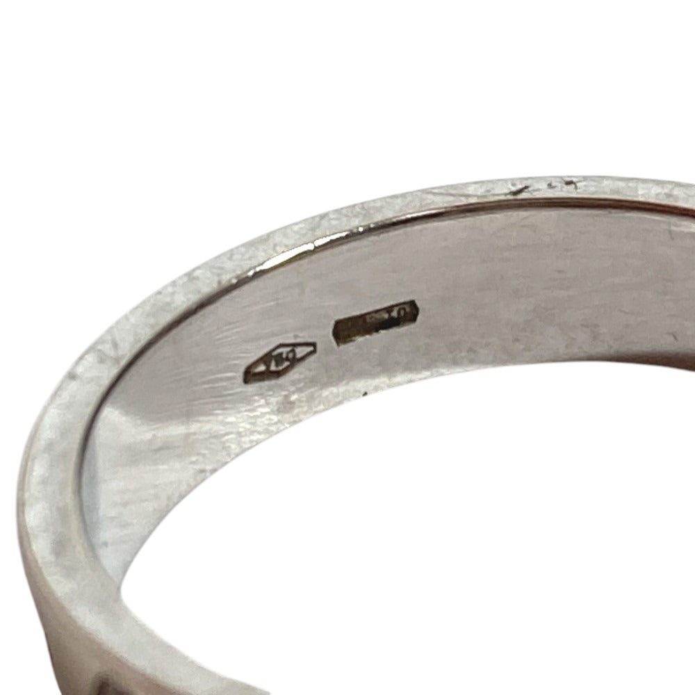 GUCCI K18 金 18K GG ロゴ アイコンリング アクセサリー ジュエリー リング・指輪 WG750 レディース シルバー