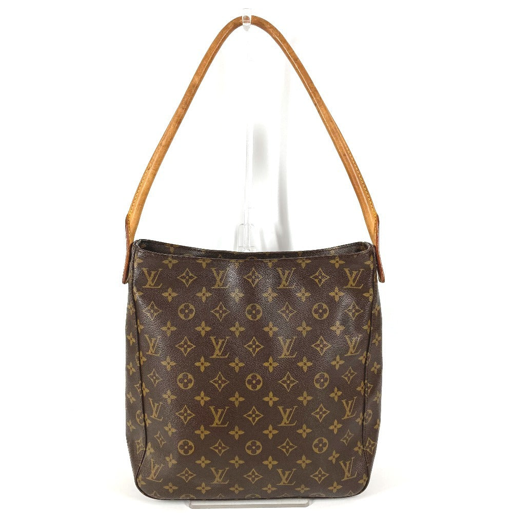 LOUIS VUITTON M51145 モノグラム ルーピングGM ルーピング GM カバン バッグ 肩掛け ショルダーバッグ モノグラムキャンバス ユニセックス ブラウン