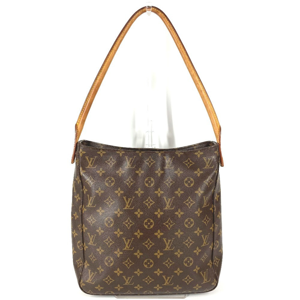 LOUIS VUITTON M51145 モノグラム ルーピングGM ルーピング GM カバン バッグ 肩掛け ショルダーバッグ モノグラムキャンバス ユニセックス ブラウン