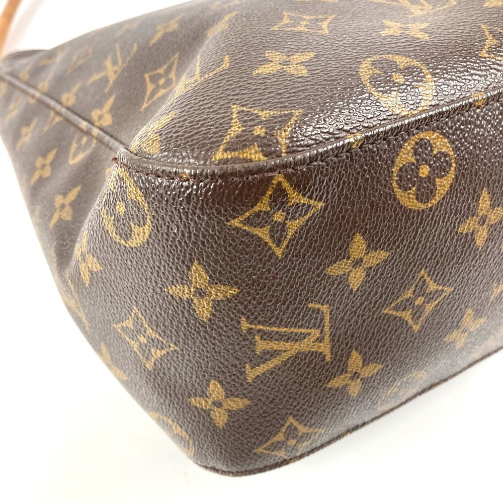 LOUIS VUITTON M51145 モノグラム ルーピングGM ルーピング GM カバン バッグ 肩掛け ショルダーバッグ モノグラムキャンバス ユニセックス ブラウン