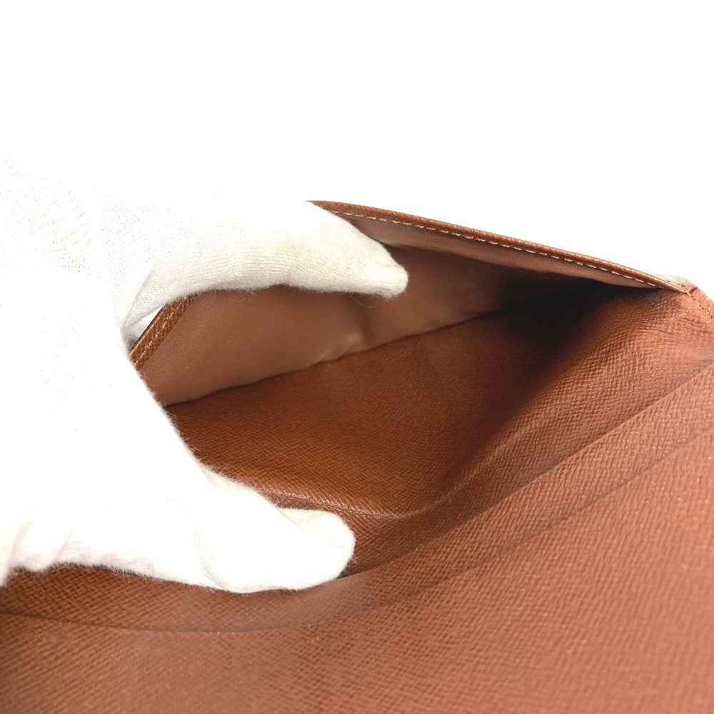 LOUIS VUITTON M60825 モノグラム ポルトカルトクレディ 2つ折り長札入れ ロングウォレット 長財布 モノグラムキャンバス ユニセックス ブラウン