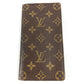 LOUIS VUITTON M60825 モノグラム ポルトカルトクレディ 2つ折り長札入れ ロングウォレット 長財布 モノグラムキャンバス ユニセックス ブラウン