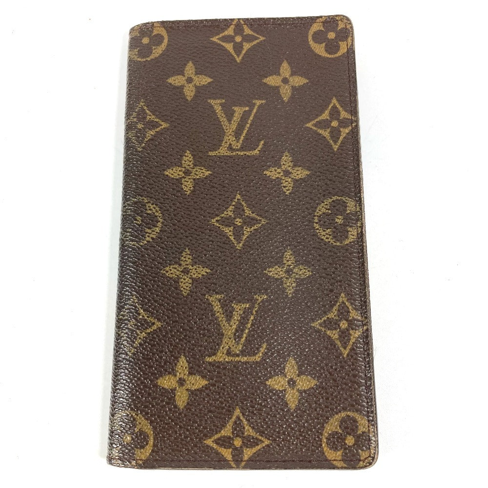 LOUIS VUITTON M60825 モノグラム ポルトカルトクレディ 2つ折り長札入れ ロングウォレット 長財布 モノグラムキャンバス ユニセックス ブラウン