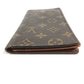 LOUIS VUITTON M60825 モノグラム ポルトカルトクレディ 2つ折り長札入れ ロングウォレット 長財布 モノグラムキャンバス ユニセックス ブラウン