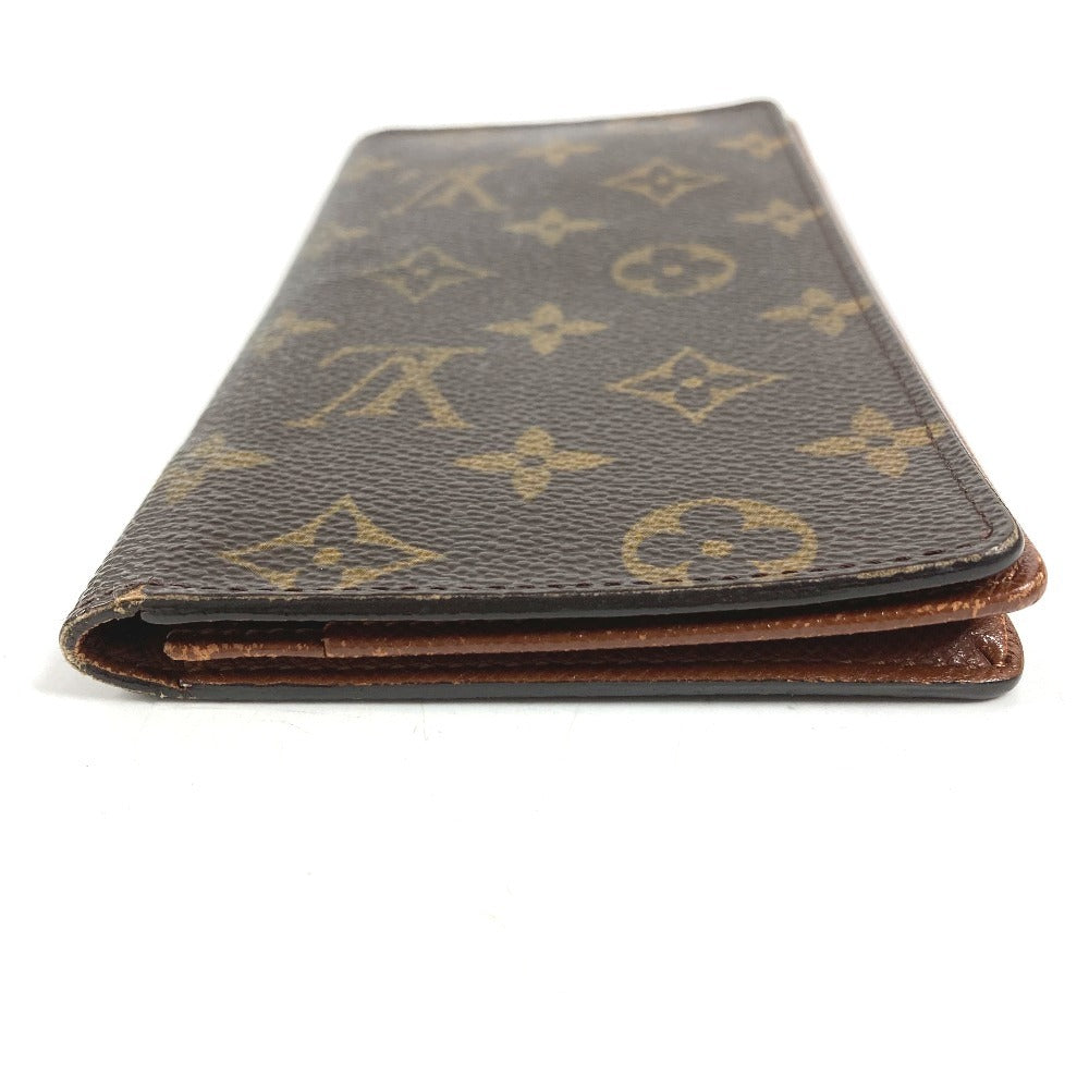 LOUIS VUITTON M60825 モノグラム ポルトカルトクレディ 2つ折り長札入れ ロングウォレット 長財布 モノグラムキャンバス ユニセックス ブラウン