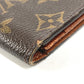 LOUIS VUITTON M60825 モノグラム ポルトカルトクレディ 2つ折り長札入れ ロングウォレット 長財布 モノグラムキャンバス ユニセックス ブラウン