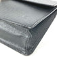 LOUIS VUITTON M30782 Taiga Selenga Bag, Strap, Flap Pouch, Clutch Bag, Second Bag, Taiga Leather, Men's, Ardoise, Black