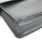 LOUIS VUITTON M30782 Taiga Selenga Bag, Strap, Flap Pouch, Clutch Bag, Second Bag, Taiga Leather, Men's, Ardoise, Black