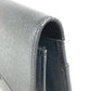 LOUIS VUITTON M30782 Taiga Selenga Bag, Strap, Flap Pouch, Clutch Bag, Second Bag, Taiga Leather, Men's, Ardoise, Black