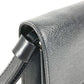 LOUIS VUITTON M30782 Taiga Selenga Bag, Strap, Flap Pouch, Clutch Bag, Second Bag, Taiga Leather, Men's, Ardoise, Black