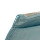 BALENCIAGA 637130 Fragment Case Wallet Coin Purse Square Coin Case Leather Unisex Blue