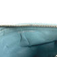BALENCIAGA 637130 Fragment Case Wallet Coin Purse Square Coin Case Leather Unisex Blue