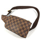 LOUIS VUITTON N51994 ダミエ ジェロニモス 旧 カバン ショルダーバッグ ウエストバッグ ボディバッグ ダミエキャンバス ユニセックス エベヌ ブラウン