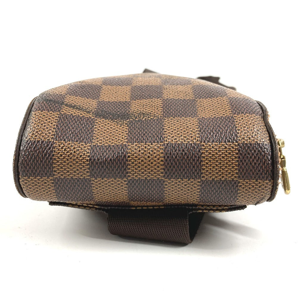 LOUIS VUITTON N51994 ダミエ ジェロニモス 旧 カバン ショルダーバッグ ウエストバッグ ボディバッグ ダミエキャンバス ユニセックス エベヌ ブラウン