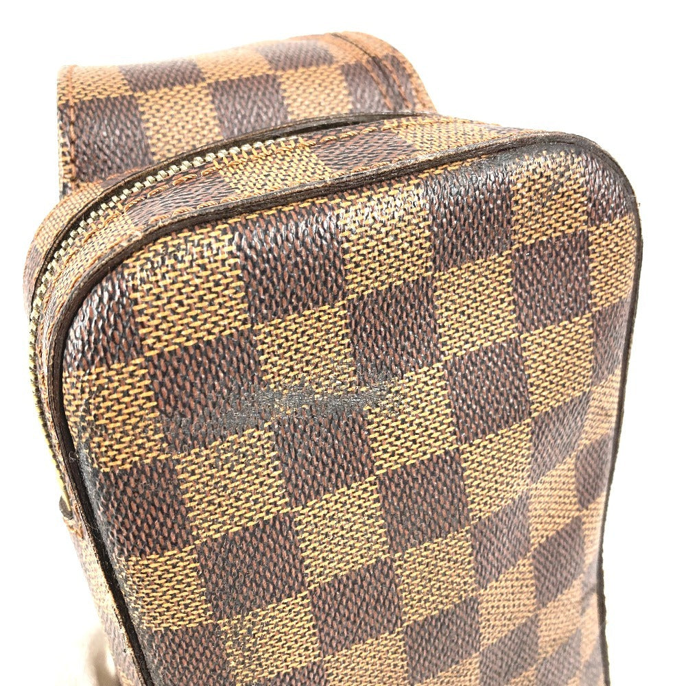 LOUIS VUITTON N51994 ダミエ ジェロニモス 旧 カバン ショルダーバッグ ウエストバッグ ボディバッグ ダミエキャンバス ユニセックス エベヌ ブラウン