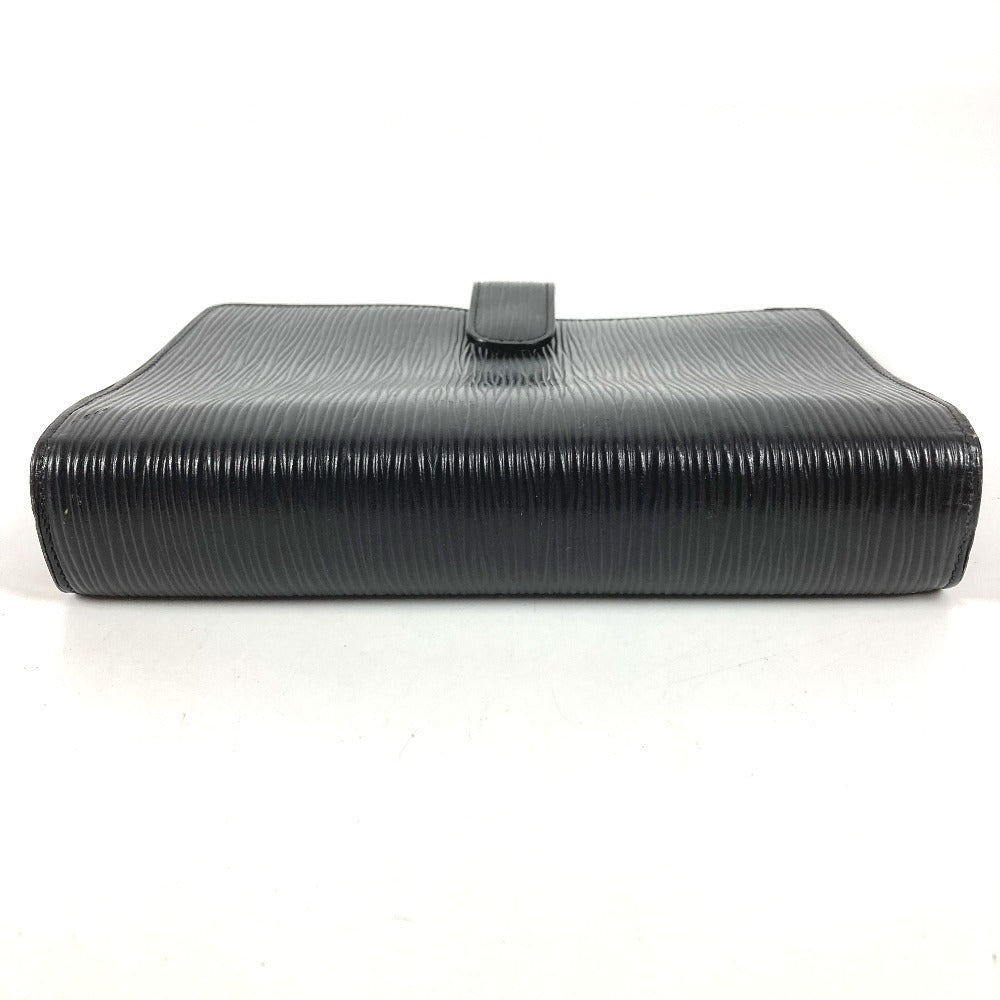 LOUIS VUITTON R20202 エピ アジェンダMM アジェンダ MM システム手帳 ケース ステーショナリー 手帳カバー エピレザー ユニセックス ブラック
