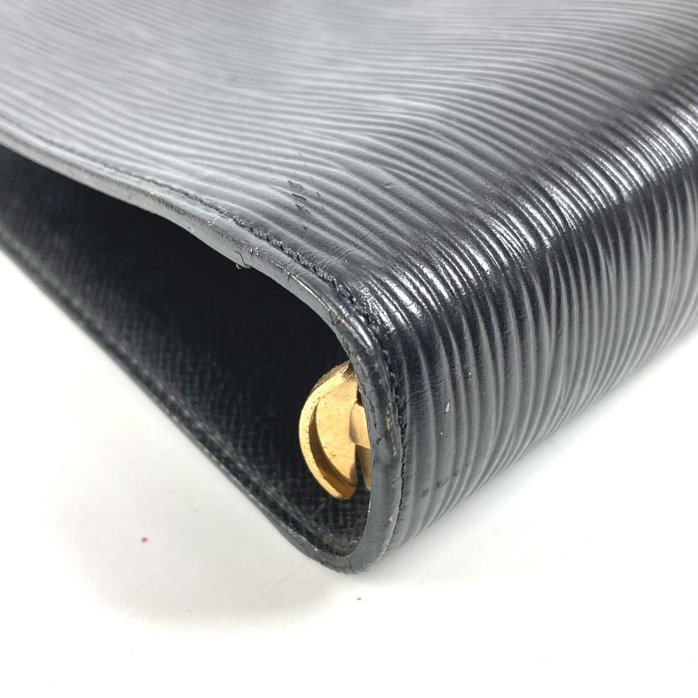 LOUIS VUITTON R20202 エピ アジェンダMM アジェンダ MM システム手帳 ケース ステーショナリー 手帳カバー エピレザー ユニセックス ブラック