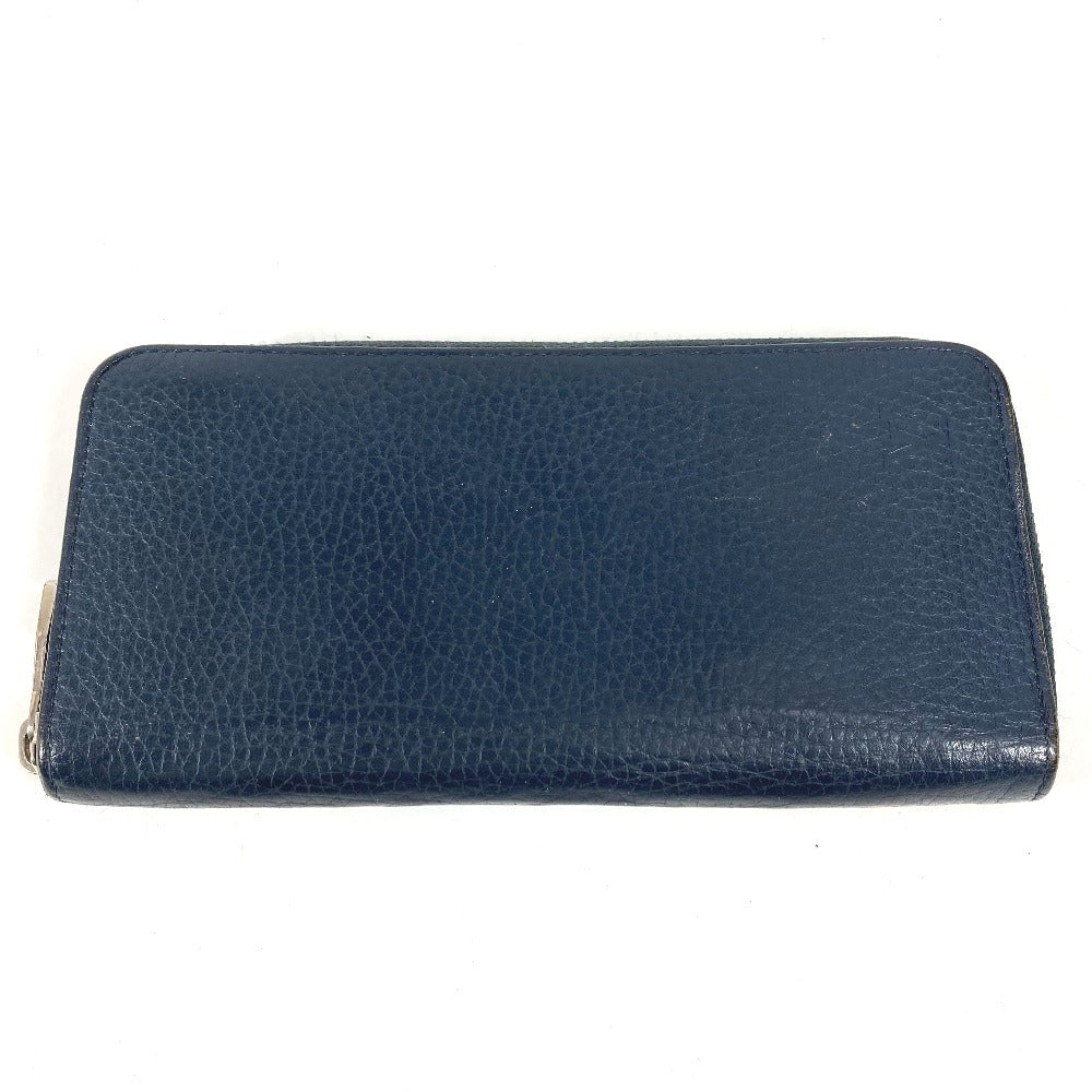 LOUIS VUITTON M58823 ジッピーウォレット ヴェルティカル ラウンドファスナー ロングウォレット 長財布 トリヨンレザー ユニセックス ネイビー