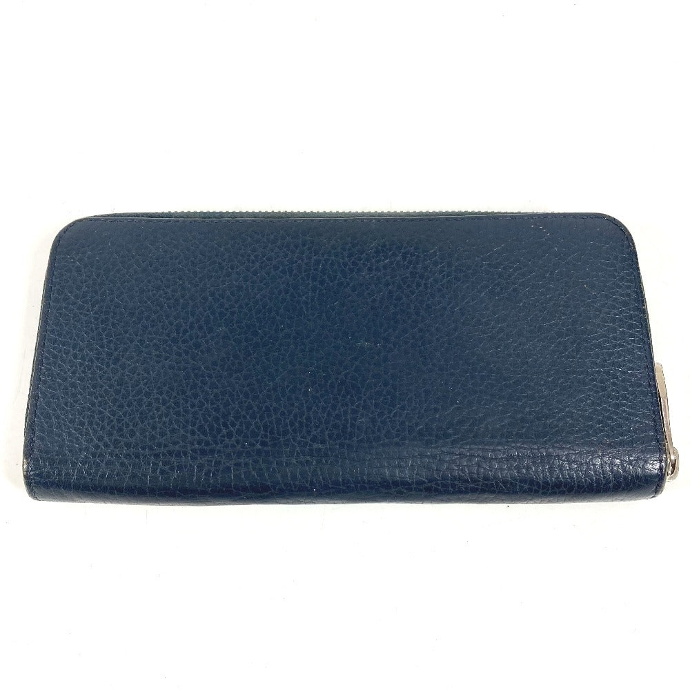 LOUIS VUITTON M58823 ジッピーウォレット ヴェルティカル ラウンドファスナー ロングウォレット 長財布 トリヨンレザー ユニセックス ネイビー
