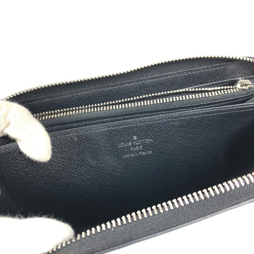 LOUIS VUITTON M61857 Epi Zippy Wallet Long Wallet Round Fastener Epi Leather Unisex Noir Black