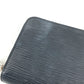 LOUIS VUITTON M61857 Epi Zippy Wallet Long Wallet Round Fastener Epi Leather Unisex Noir Black