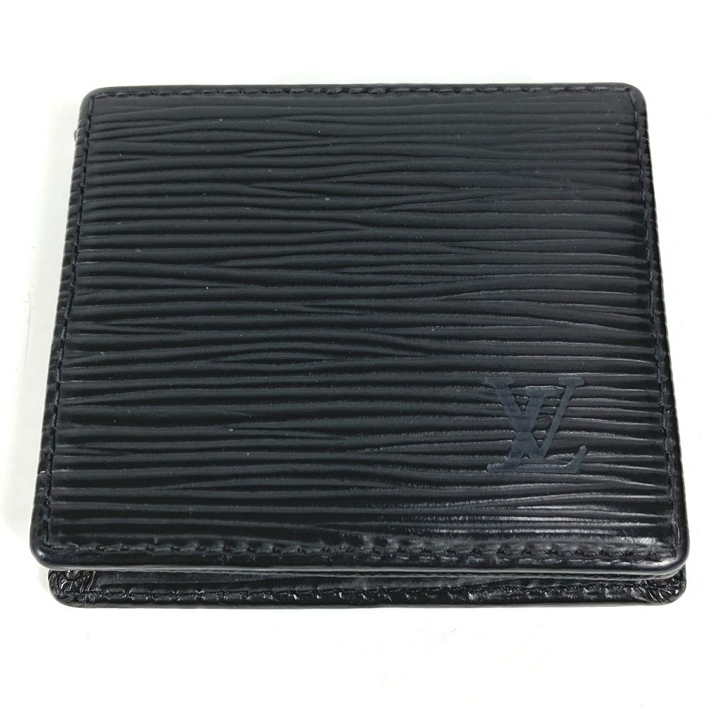 LOUIS VUITTON M63692 エピ ポルト モネ ボワット 財布 小銭入れ スクエア コインケース エピレザー ユニセックス ノワール ブラック