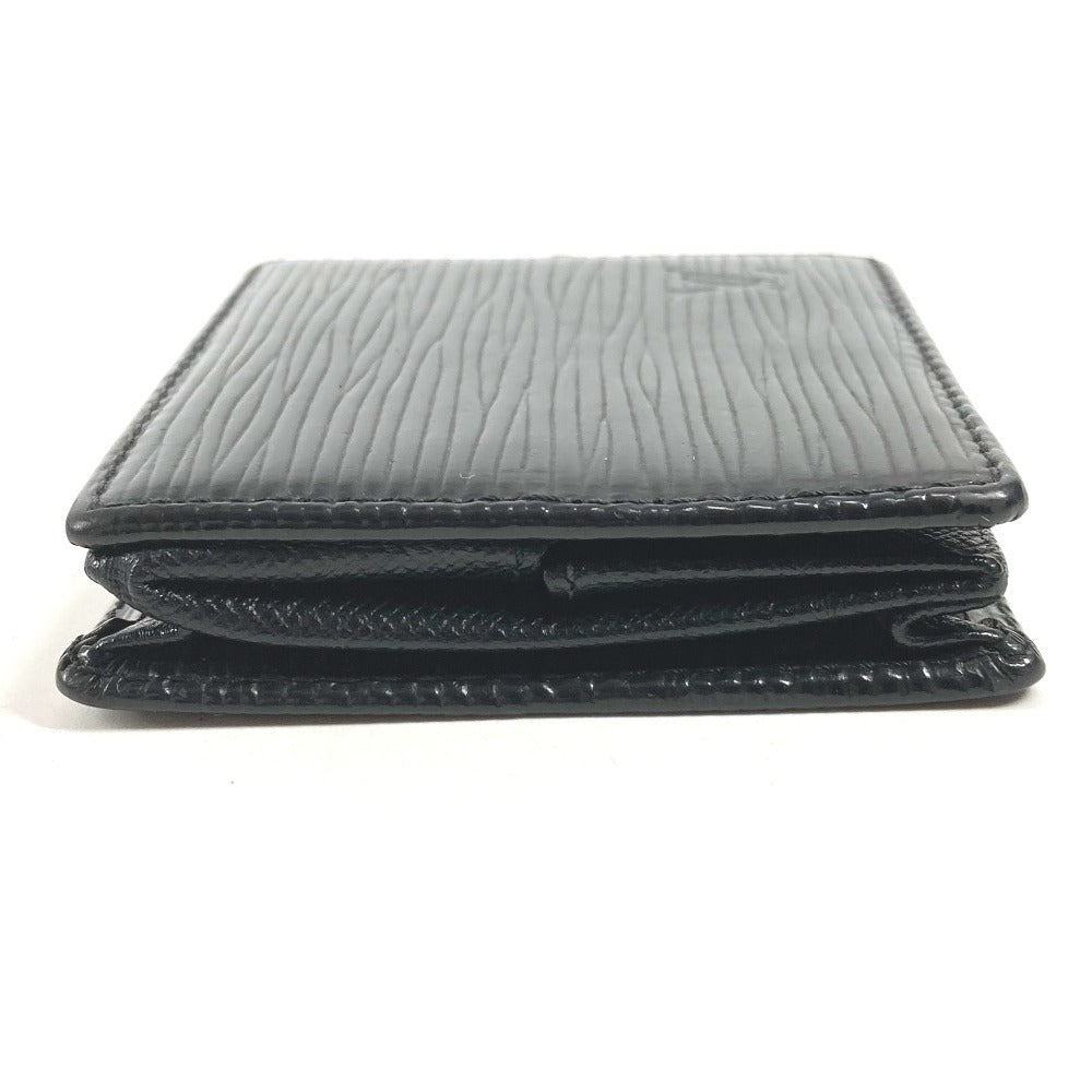 LOUIS VUITTON M63692 エピ ポルト モネ ボワット 財布 小銭入れ スクエア コインケース エピレザー ユニセックス ノワール ブラック