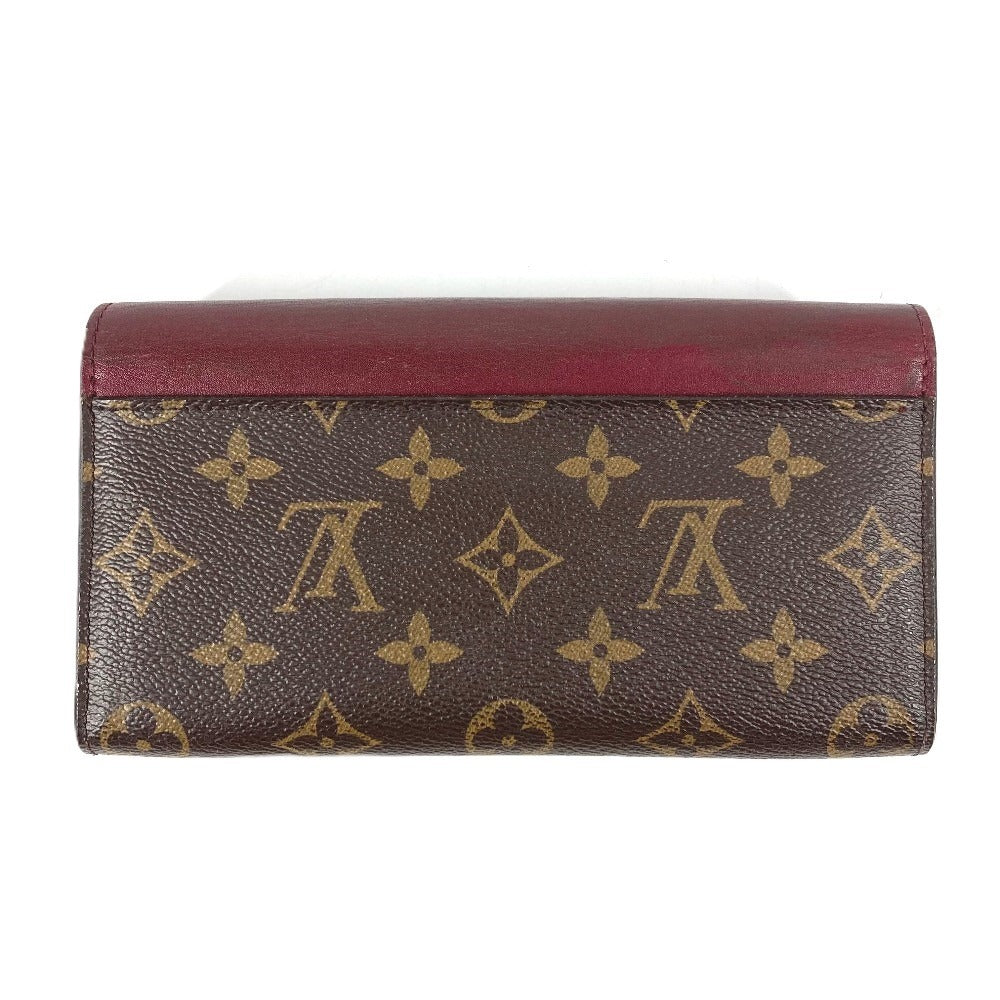LOUIS VUITTON M61852 モノグラム ポルトフォイユヴィーナス ロングウォレット フラップ 2つ折り 長財布 モノグラムキャンバス ユニセックス レゼン ブラウン