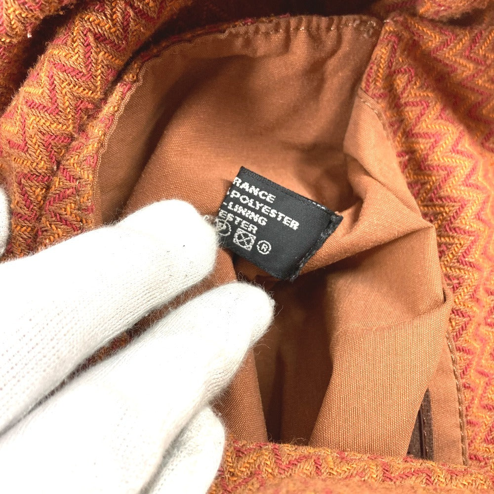 HERMES サックドパンサージュ サック ド パンサージュ 斜め掛け カバン ショルダーバッグ キャンバス ユニセックス オレンジ