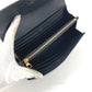 LOUIS VUITTON M61182 Monogram Empreinte Portefeuille Sarah Long Wallet Flap Bifold Long Wallet Monogram Empreinte Leather Unisex Noir Black