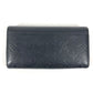 LOUIS VUITTON M61182 Monogram Empreinte Portefeuille Sarah Long Wallet Flap Bifold Long Wallet Monogram Empreinte Leather Unisex Noir Black