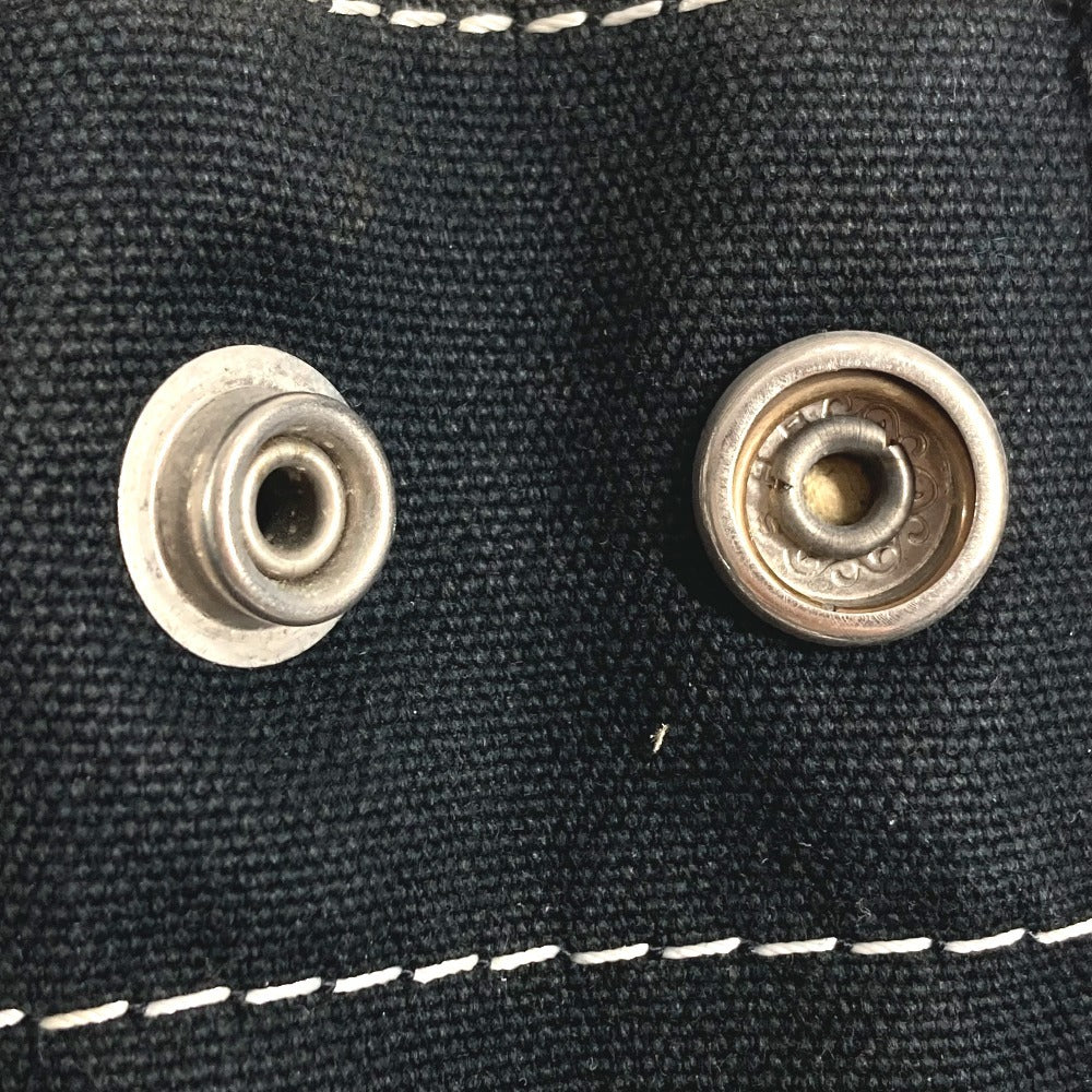 HERMES ドーヴィルPM ドーヴィル PM カバン トートバッグ ハンドバッグ キャンバス ユニセックス ブラック