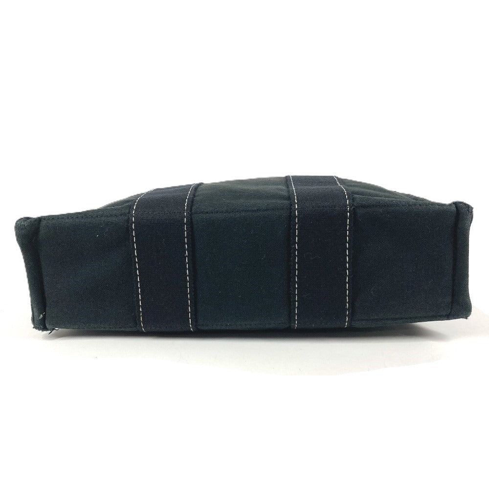 HERMES ドーヴィルPM ドーヴィル PM カバン トートバッグ ハンドバッグ キャンバス ユニセックス ブラック