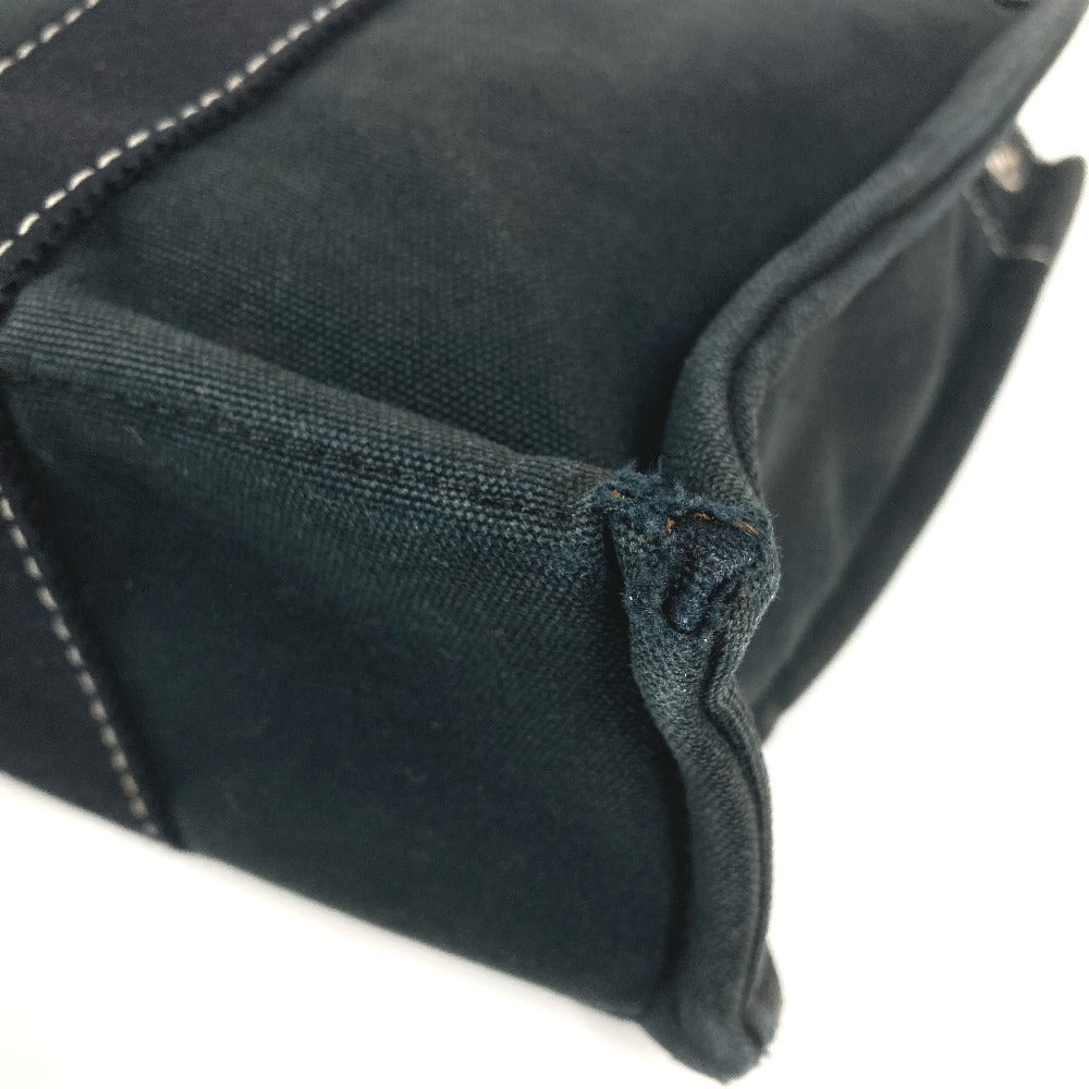HERMES ドーヴィルPM ドーヴィル PM カバン トートバッグ ハンドバッグ キャンバス ユニセックス ブラック