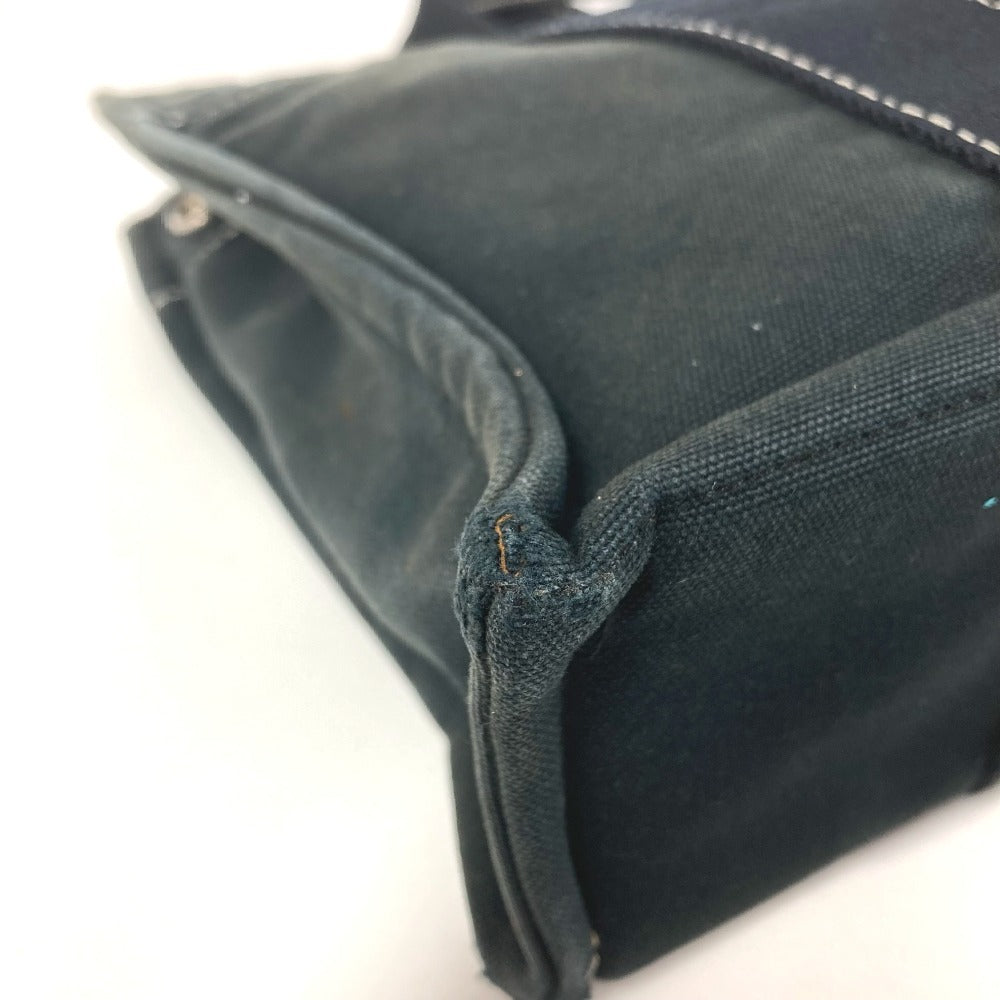 HERMES ドーヴィルPM ドーヴィル PM カバン トートバッグ ハンドバッグ キャンバス ユニセックス ブラック