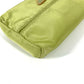 PRADA Tissue Case Pocket Tissue Mini Triangle Logo Plate Cover Pouch Unisex Light Green