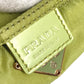 PRADA Tissue Case Pocket Tissue Mini Triangle Logo Plate Cover Pouch Unisex Light Green