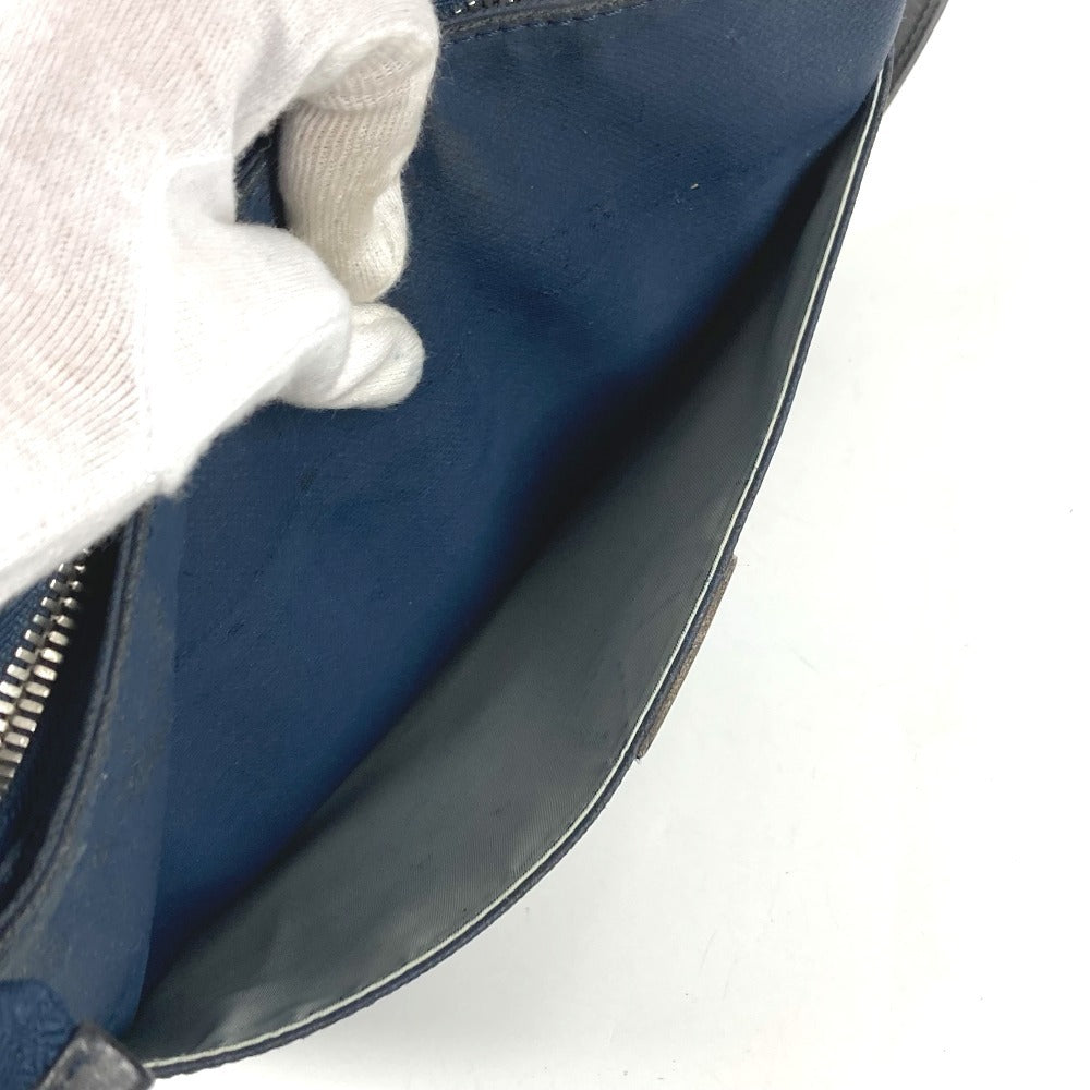 LOUIS VUITTON M80701 ヴィトンカップ LVcup ジェノワ カバン 斜め掛け ショルダーバッグ レザー/コーティングキャンバス ユニセックス ネイビー