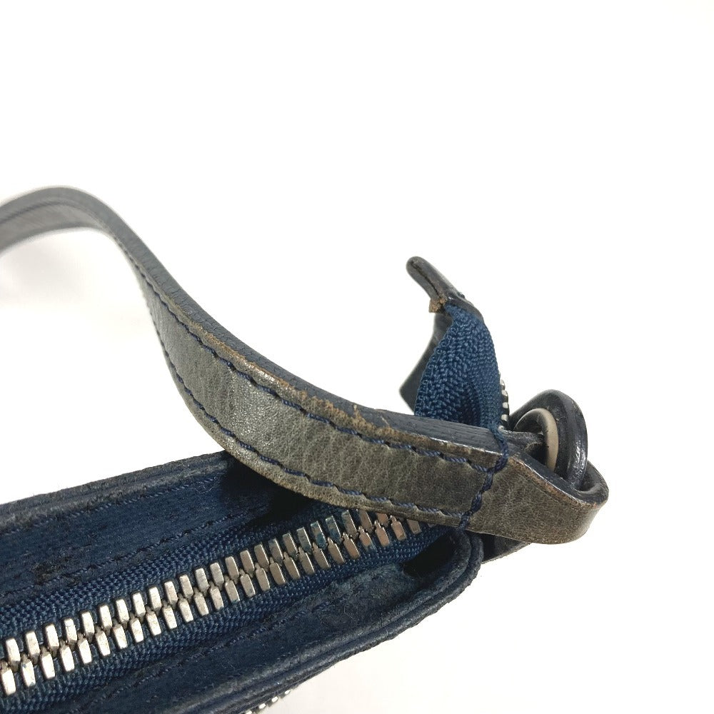 LOUIS VUITTON M80701 ヴィトンカップ LVcup ジェノワ カバン 斜め掛け ショルダーバッグ レザー/コーティングキャンバス ユニセックス ネイビー