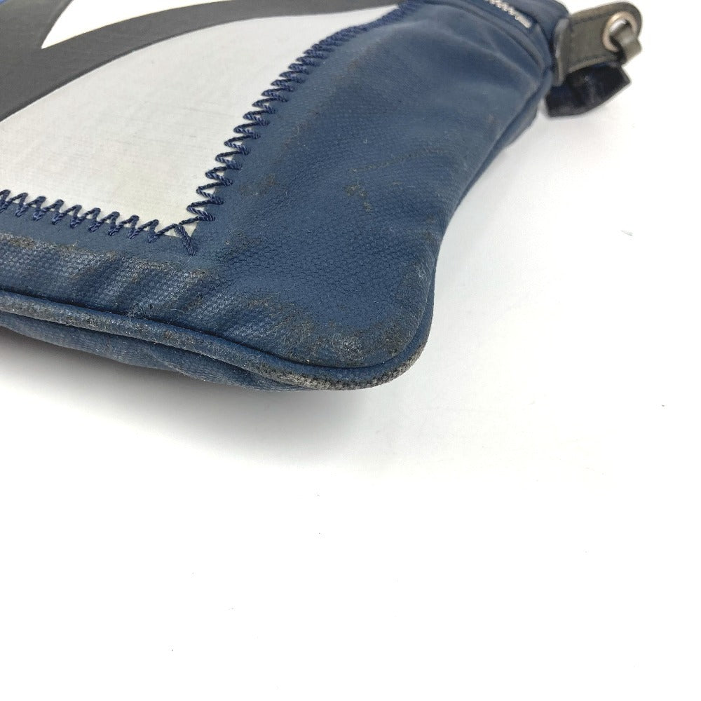 LOUIS VUITTON M80701 ヴィトンカップ LVcup ジェノワ カバン 斜め掛け ショルダーバッグ レザー/コーティングキャンバス ユニセックス ネイビー