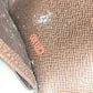 LOUIS VUITTON N61734 ダミエ ポルトフォイユサラ ポルトフォイユ サラ ロングウォレット 2つ折り 長財布 ダミエキャンバス ユニセックス エベヌ ブラウン