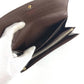 LOUIS VUITTON N61734 ダミエ ポルトフォイユサラ ポルトフォイユ サラ ロングウォレット 2つ折り 長財布 ダミエキャンバス ユニセックス エベヌ ブラウン