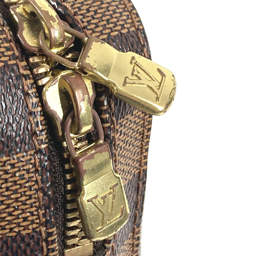 LOUIS VUITTON N51994 ダミエ ジェロニモス 旧 カバン ショルダーバッグ ウエストバッグ ボディバッグ ダミエキャンバス ユニセックス エベヌ ブラウン