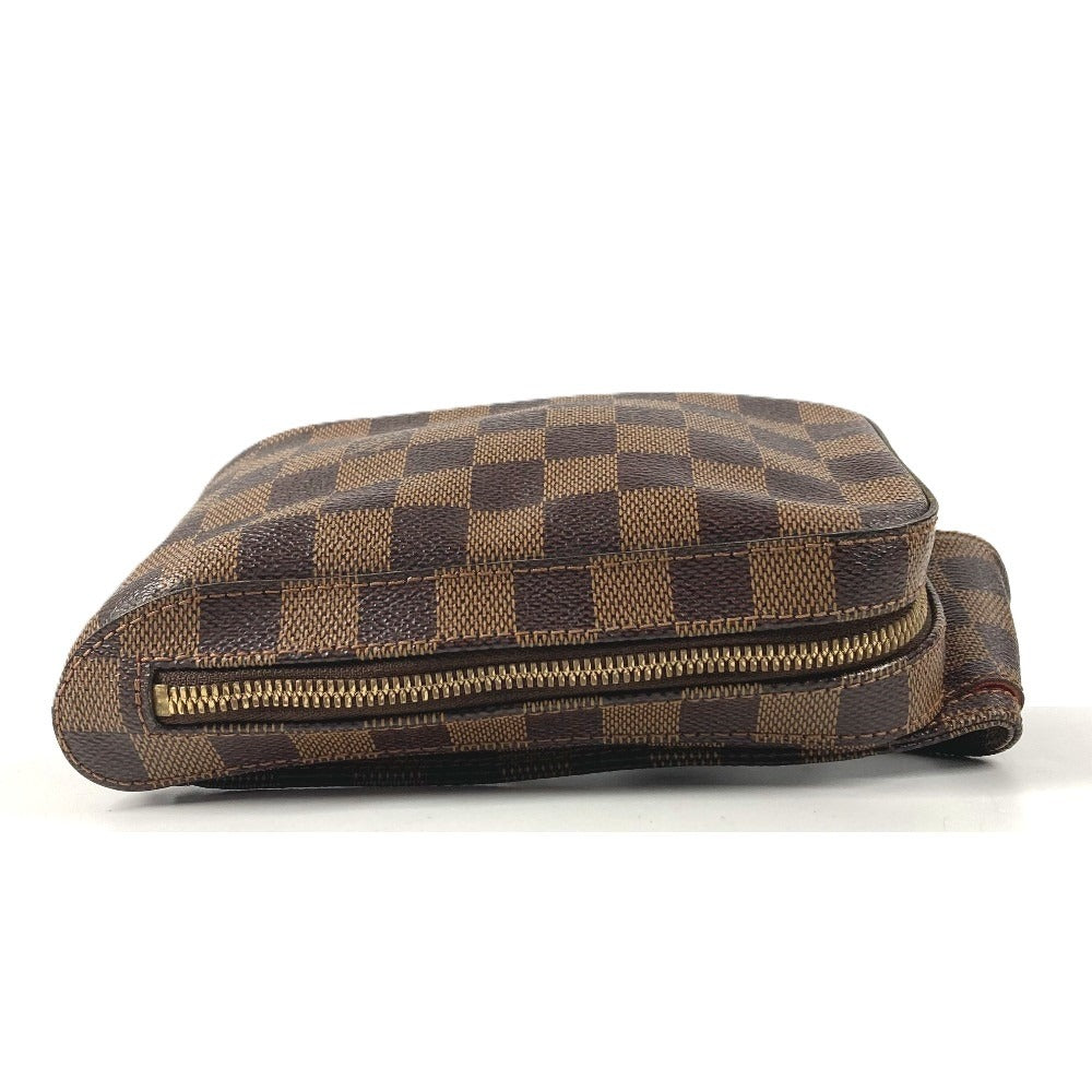 LOUIS VUITTON N51994 ダミエ ジェロニモス 旧 カバン ショルダーバッグ ウエストバッグ ボディバッグ ダミエキャンバス ユニセックス エベヌ ブラウン