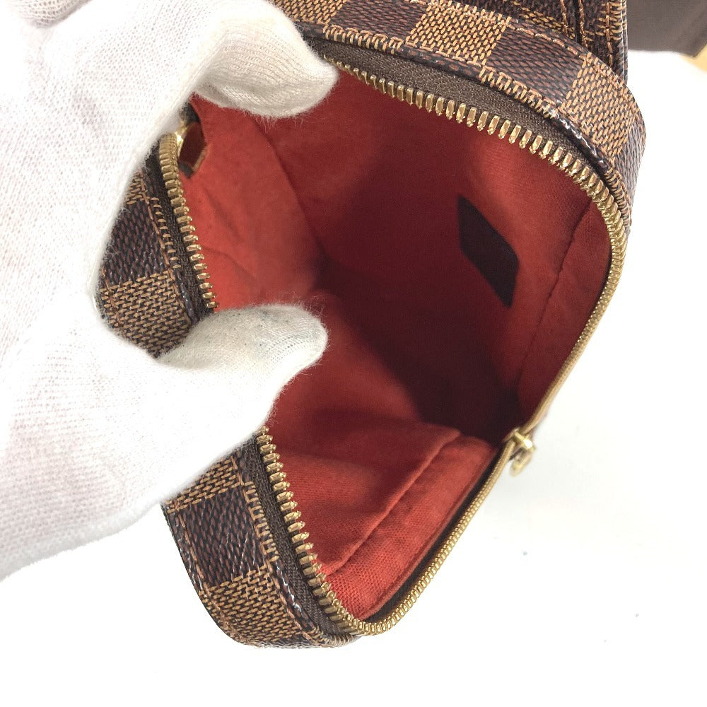 LOUIS VUITTON N51994 ダミエ ジェロニモス 旧 カバン ショルダーバッグ ウエストバッグ ボディバッグ ダミエキャンバス ユニセックス エベヌ ブラウン