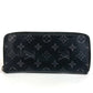 LOUIS VUITTON M62295 Monogram Eclipse Zippy Wallet Vertical Long Wallet Round Zipper Long Wallet Monogram Eclipse Canvas Unisex Black