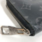 LOUIS VUITTON M62295 Monogram Eclipse Zippy Wallet Vertical Long Wallet Round Zipper Long Wallet Monogram Eclipse Canvas Unisex Black